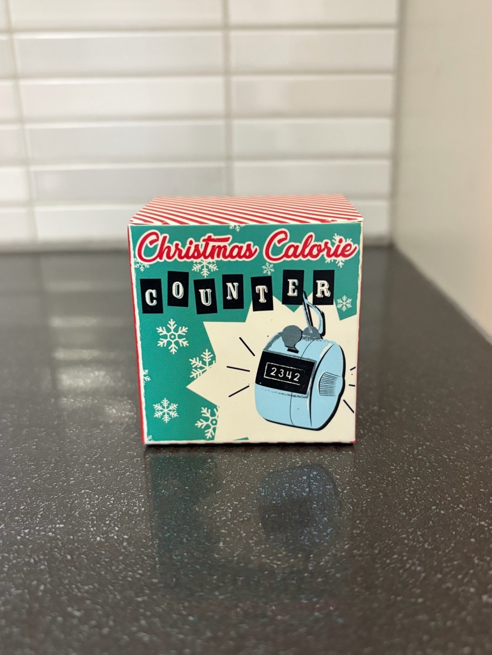 NWT Joy to the World Christmas Calorie Counter